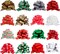 16PCS Christmas Wrap Gifts Pull Bows,Large Ribbon Bows Wrapping Accessory for Xmas Bouquet Basket Bottles Supplies Christmas Wrapping Decoration